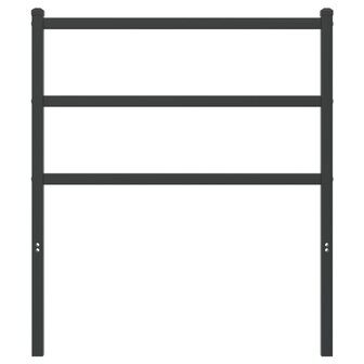 Hoofdbord 80 cm metaal zwart 8721012302891 3