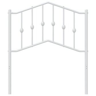 Hoofdbord 80 cm metaal wit 8721012211742 3