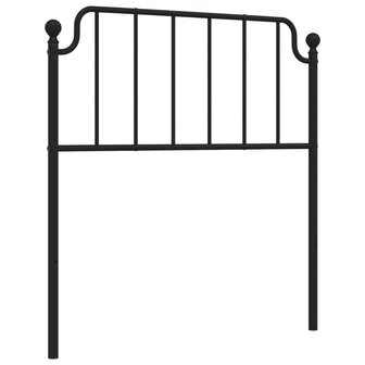Hoofdbord 90 cm metaal zwart 8721012212244 2