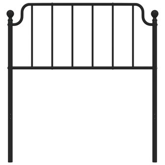 Hoofdbord 90 cm metaal zwart 8721012212244 3