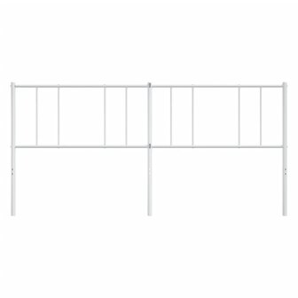 Hoofdbord metaal wit 193 cm 8720845789398 4