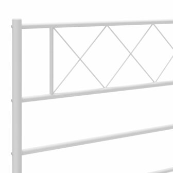 Hoofdbord 107 cm metaal wit 8721012191358 5