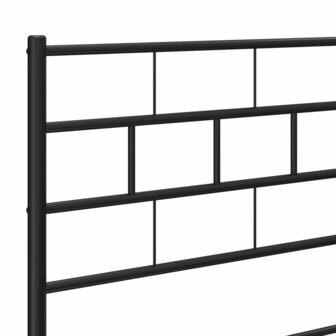 Hoofdbord 107 cm metaal zwart 8721012188907 5