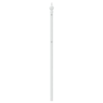 Hoofdbord 100 cm metaal wit 8721012212749 4