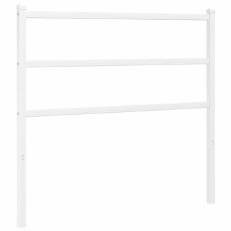 Hoofdbord 100 cm metaal wit 8721012303409 2