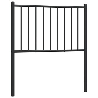 Hoofdbord metaal zwart 75 cm 8720845721329 4