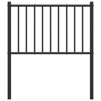 Hoofdbord metaal zwart 75 cm 8720845721329 5