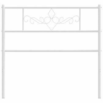 Hoofdbord 80 cm metaal wit 8721012048003 3