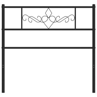 Hoofdbord 75 cm metaal zwart 8721012047501 3