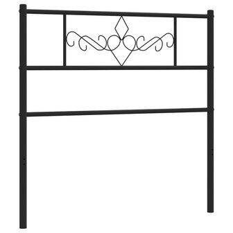 Hoofdbord 75 cm metaal zwart 8721012047501 4