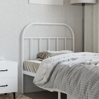 Hoofdbord metaal wit 80 cm 8720845884918 3