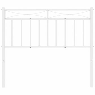 Hoofdbord 107 cm metaal wit 8721012210790 3