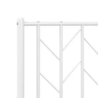 Hoofdbord 100 cm metaal wit 8721012250482 6
