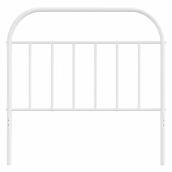 Hoofdbord metaal wit 100 cm 8720845884932 4
