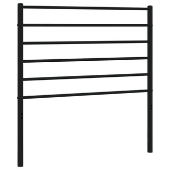 Hoofdbord metaal zwart 90 cm 8720845787837 2