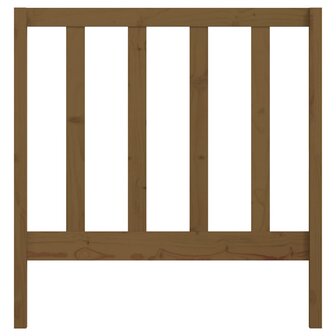 Hoofdbord 81x4x100 cm massief grenenhout honingbruin 8720286947111 4