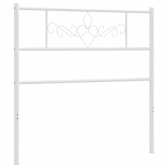 Hoofdbord 107 cm metaal wit 8721012048034 4