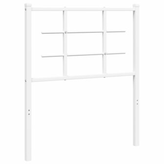 Hoofdbord 75 cm metaal wit 8721012304352 2