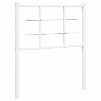 Hoofdbord 80 cm metaal wit 8721012304369 2