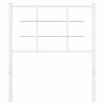Hoofdbord 80 cm metaal wit 8721012304369 3
