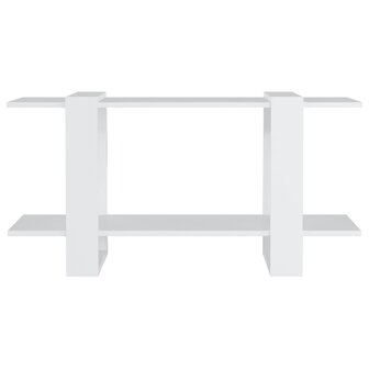 Boekenkast 100x30x51 cm bewerkt hout wit 8720286842669 3
