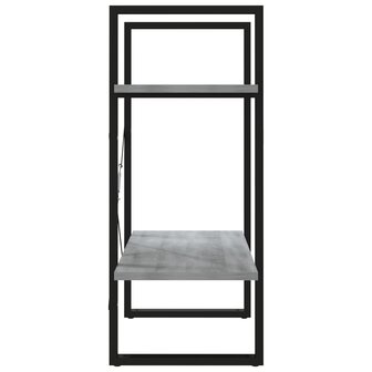 Boekenkast 60x30x70 cm bewerkt hout grijs sonoma eikenkleurig 8720287088134 6