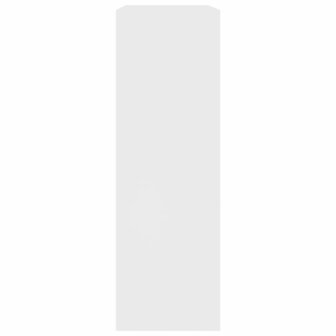 Boekenkast 60x24x76 cm bewerkt hout wit 8719883787596 5