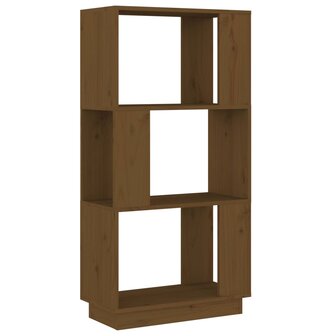 Boekenkast/kamerscherm 51x25x101 cm grenenhout honingbruin 8720286905807 2