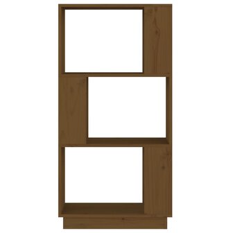 Boekenkast/kamerscherm 51x25x101 cm grenenhout honingbruin 8720286905807 5