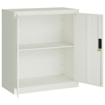 Archiefkast 79x40x90 cm staal lichtgrijs 8720845889555 4