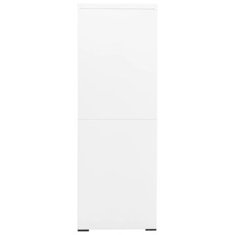 Archiefkast 90x46x134 cm staal wit 8720286566060 3