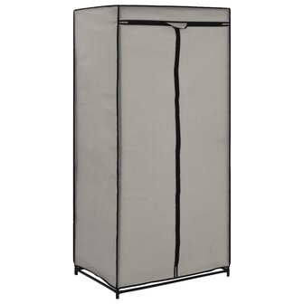 Kledingkasten 2 st 75x50x160 cm grijs 8719883564883 3