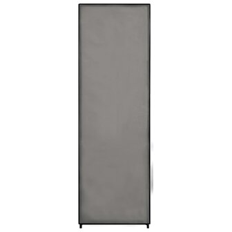 Kledingkast 87x49x159 cm stof grijs 8719883565040 6
