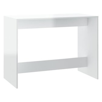 3-delige Eethoek spaanplaat hoogglans wit 8720286834336 5