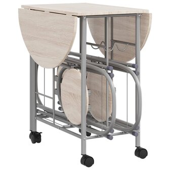 Eetkamerset opvouwbaar 5-dlg MDF 8718475527800 5