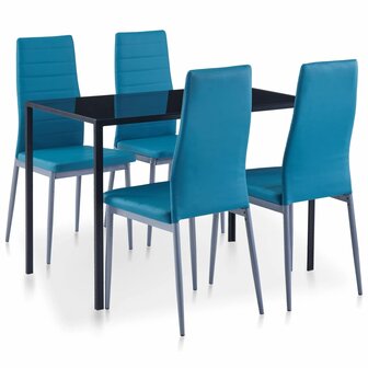 5-delige Eethoek blauw 8719883599045 1