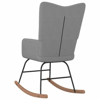 Schommelstoel stof donkergrijs 8720286419830 4