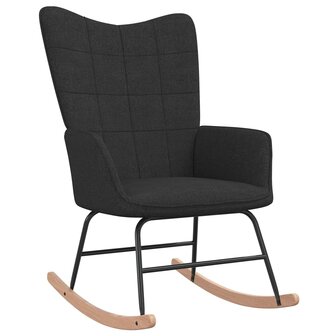 Schommelstoel stof zwart 8720286423844 2