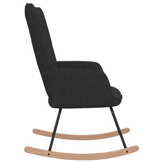Schommelstoel stof zwart 8720286423844 4