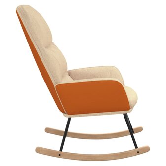 Schommelstoel stof cr&egrave;mewit 8720286819883 4