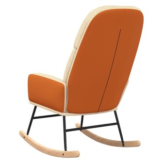 Schommelstoel stof cr&egrave;mewit 8720286819883 5