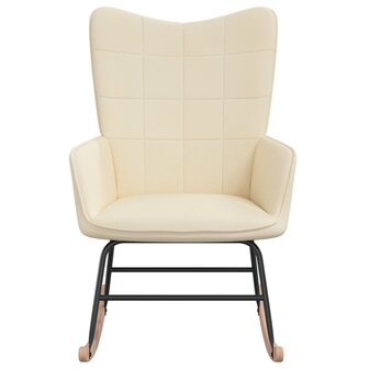 Schommelstoel stof cr&egrave;mekleurig 8720286423806 2