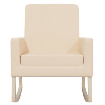 Schommelstoel stof cr&egrave;mekleurig 8720286444641 3