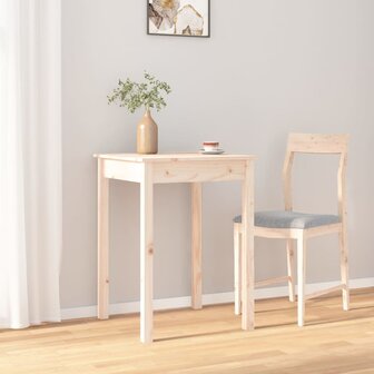 Eettafel 55x55x75 cm massief grenenhout 8720287188575 5