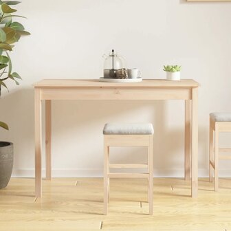 Eettafel 110x55x75 cm massief grenenhout 8720287188520 5