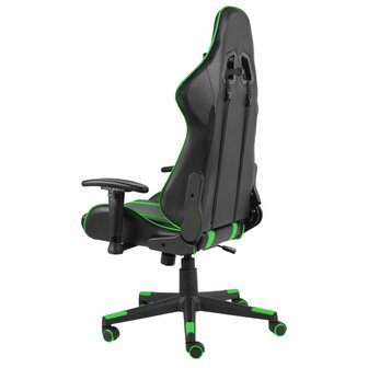 Gamestoel draaibaar PVC groen 8720286193242 4