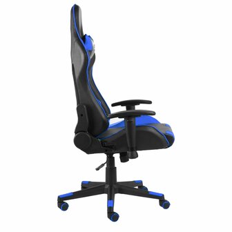 Gamestoel draaibaar PVC blauw 8720286193341 3