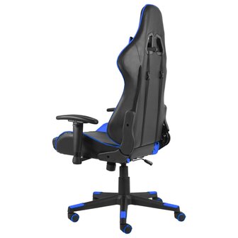 Gamestoel draaibaar PVC blauw 8720286193341 4