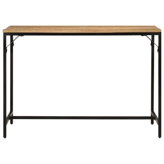 Eettafel 110x55x75 cm massief ruw mangohout en ijzer 8721012160842 2