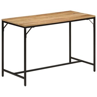 Eettafel 110x55x75 cm massief ruw mangohout en ijzer 8721012160842 10